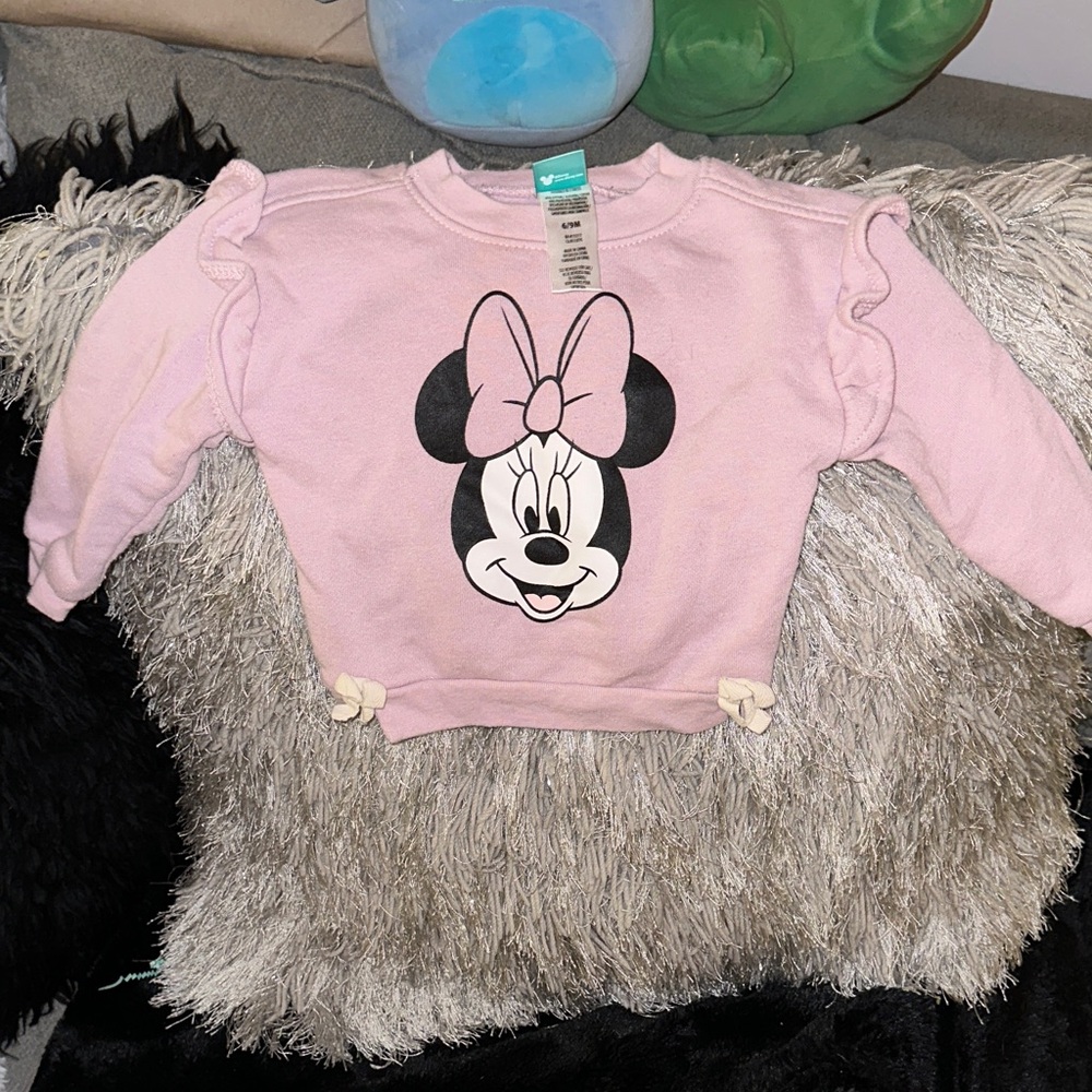 Pink Minnie Mouse Kids Shirt